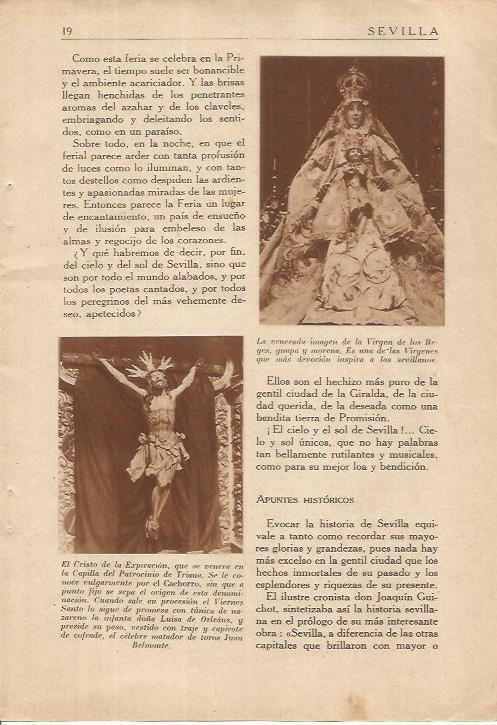 LAMINA 25067: Virgen de los Reyes y Cristo de la Expiracion