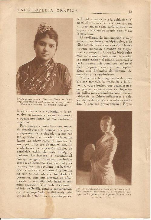 LAMINA 25063: Mujeres de Sevilla
