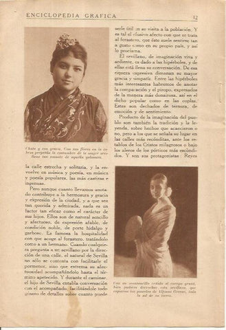 LAMINA 25063: Mujeres de Sevilla