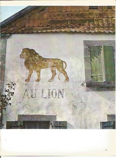LAMINA 25023: Café Lion en Vaud