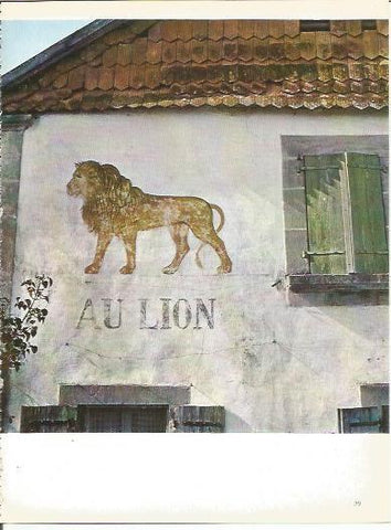 LAMINA 25023: Café Lion en Vaud