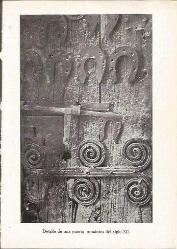 LAMINA 24986: Puerta romanica del siglo XII