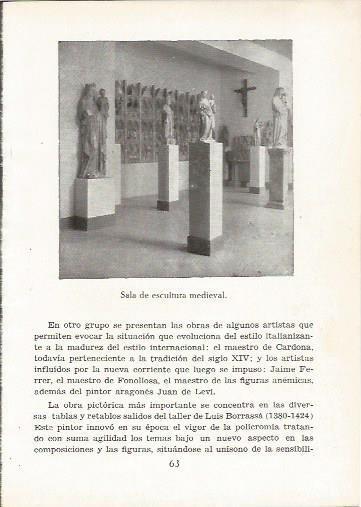LAMINA 24983: Sala de escultura del Museo Espiscopal de Vic, Barcelona
