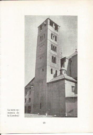 LAMINA 24975: Torre romanica de la Catedral de Vic, Barcelona