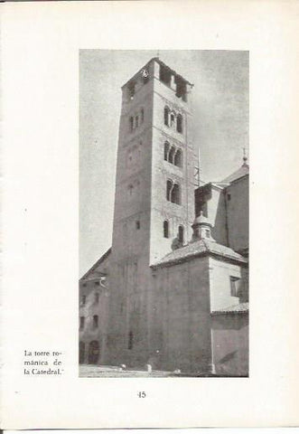 LAMINA 24975: Torre romanica de la Catedral de Vic, Barcelona