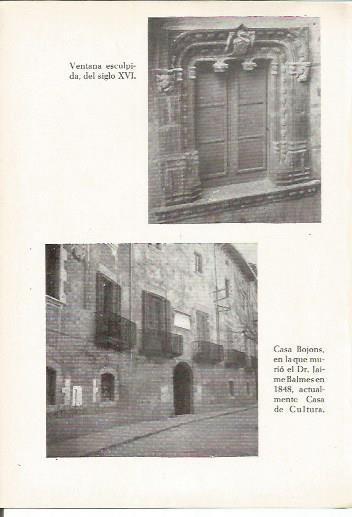 LAMINA 24971: Casa Bojons en Vic, Barcelona