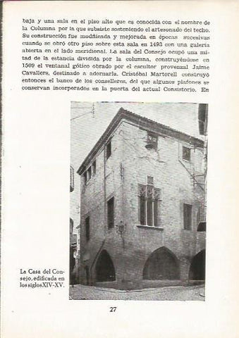 LAMINA 24966: Casa del Consejo en Vic, Barcelona