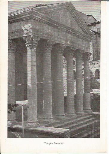 LAMINA 24964: Templo romano de Vic, Barcelona