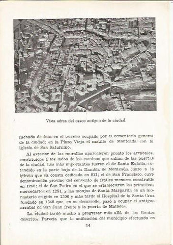 LAMINA 24960: Vista aerea de Vic, Barcelona