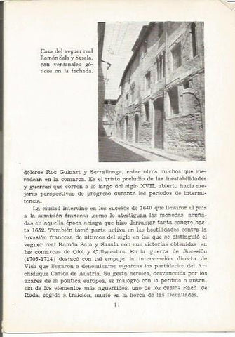 LAMINA 24959: Casa de Ramon Sala Sasala en Vic, Barcelona