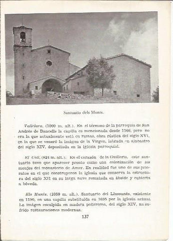 LAMINA 25016: Santuario dels Munts, Barcelona