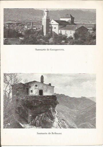 LAMINA 25015: Santuario de Rocaprevera y de Bellmunt, Barcelona