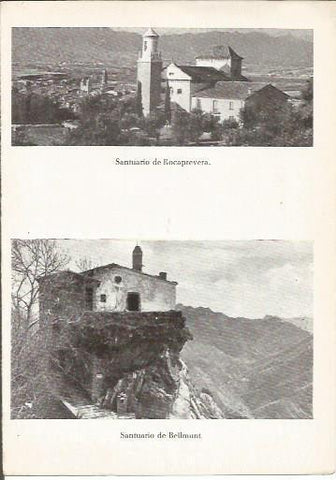LAMINA 25015: Santuario de Rocaprevera y de Bellmunt, Barcelona