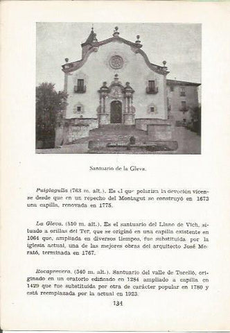 LAMINA 25014: Santuario de la Gleva, Barcelona