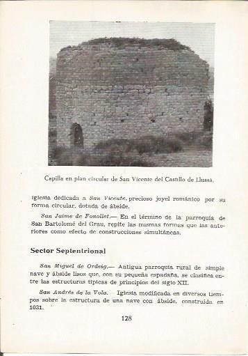 LAMINA 25011: Capilla circular de Sant Vicens del castillo de Lluça, Barcelona