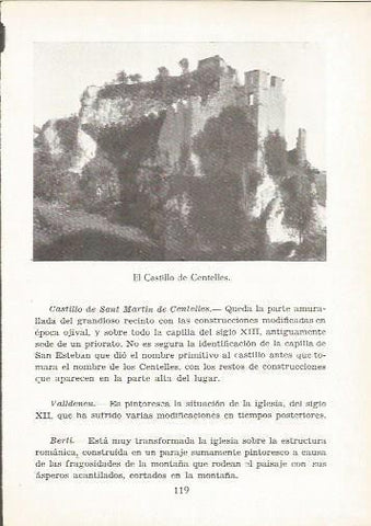 LAMINA 25007: Castillo de Centelles, Barcelona