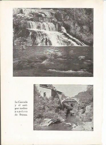 LAMINA 25005: Cascada y molino de papel de Bojons, Barcelona