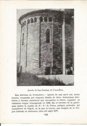 LAMINA 25001: Abside de Sant Esteve de Granollers, Barcelona