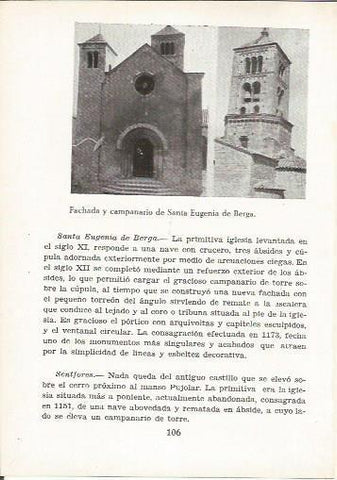 LAMINA 25000: Iglesia de Santa Eugenia de Berga, Barcelona