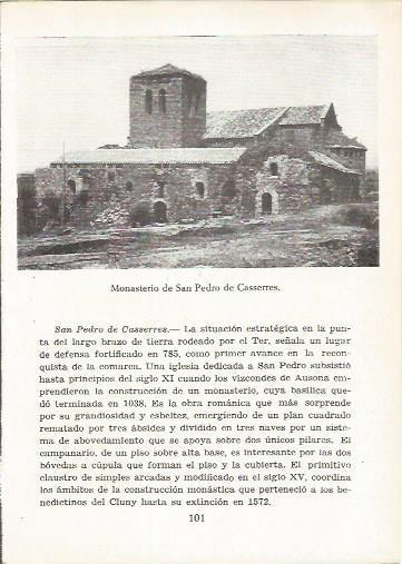 LAMINA 24998: Monasterio de Sant Pere de Casserres, Barcelona