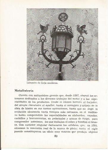 LAMINA 24990: Lampara de forja en Vic, Barcelona