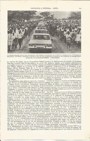 LAMINA ESPASA 36583: Funeral de Tom Mboya en Kenia
