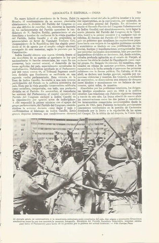 LAMINA ESPASA 36574: Manifestacion socialista en India