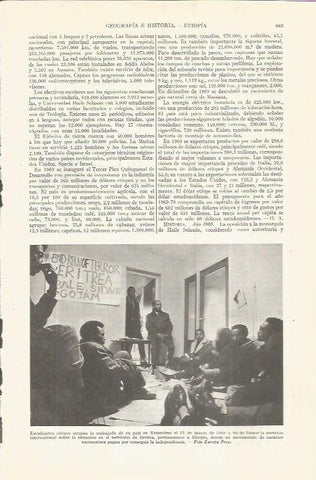 LAMINA ESPASA 36563: Estudiantes ocupando la embajada de Etiopia en Suecia