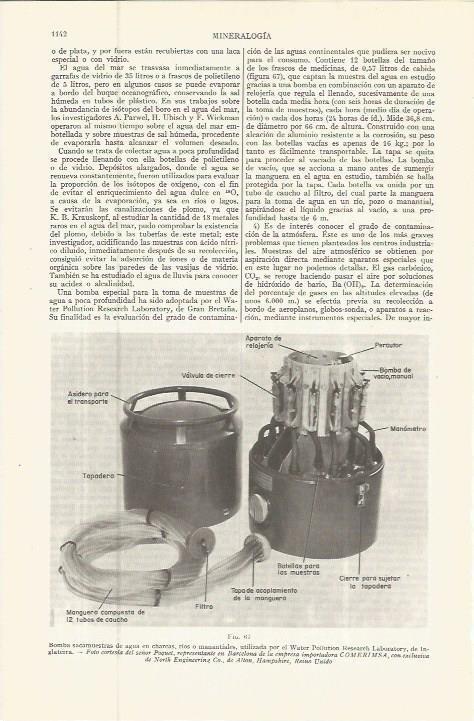 LAMINA ESPASA 36617: Bomba sacamuestras de agua