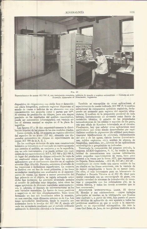 LAMINA ESPASA 36616: Espectometro de masas MS 702 R