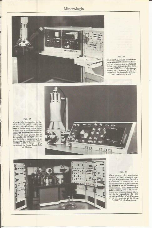 LAMINA ESPASA 36612: Sonda CAMEBAX, microscopio LEITZ AMR y analizador SMI 300