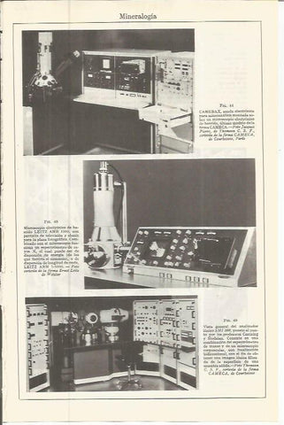 LAMINA ESPASA 36612: Sonda CAMEBAX, microscopio LEITZ AMR y analizador SMI 300