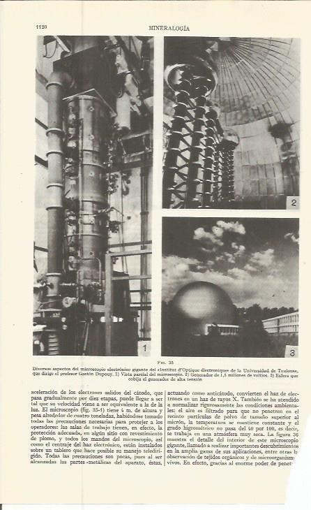 LAMINA ESPASA 36610: Microscopio gigante del Institut d'Optique de la Universidad de Toulousse