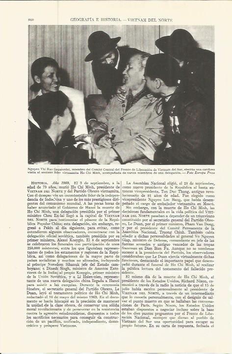 LAMINA ESPASA 36605: Nguyen Thi Rao y Ho Chi Minh