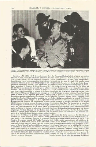 LAMINA ESPASA 36605: Nguyen Thi Rao y Ho Chi Minh