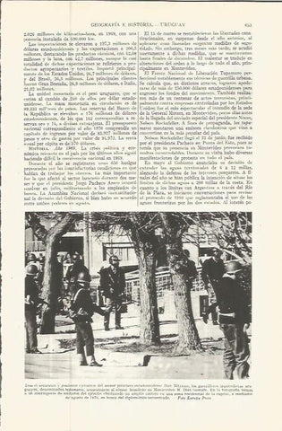 LAMINA ESPASA 36603: Soldados del ejercito de Uruguay