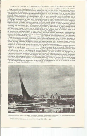 LAMINA ESPASA 36602: Vista de Moscu