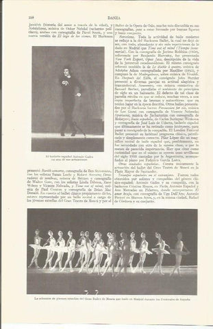 LAMINA ESPASA 36518: Antonio Gades y el Ballet de Moscu
