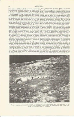 LAMINA ESPASA 36502: Fotografia de crater de la luna desde el Apollo 10