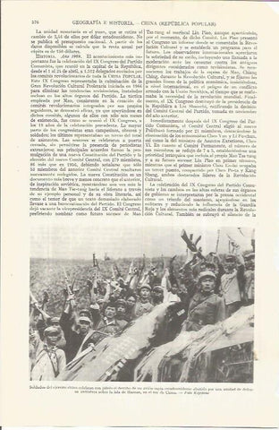 LAMINA ESPASA 36546: Soldados del ejercito de China