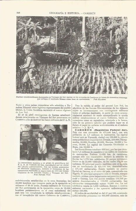 LAMINA ESPASA 36539: Marines de Estados Unidos en Vietnam del Sur