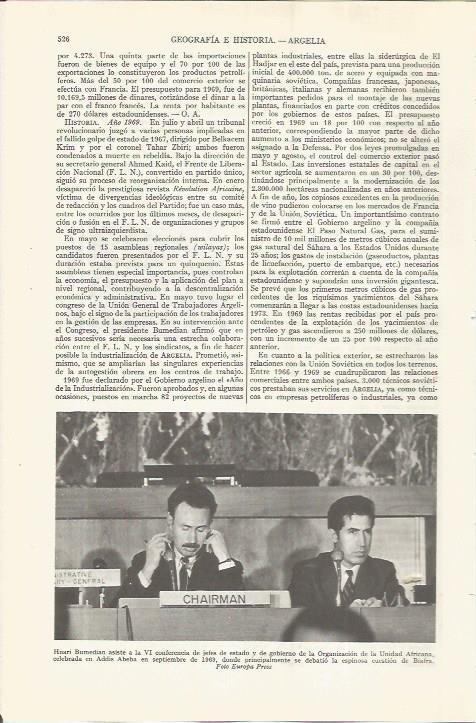 LAMINA ESPASA 36536: VI Conferencia de Jefes de Estado de la Organización de la Unidad Africana