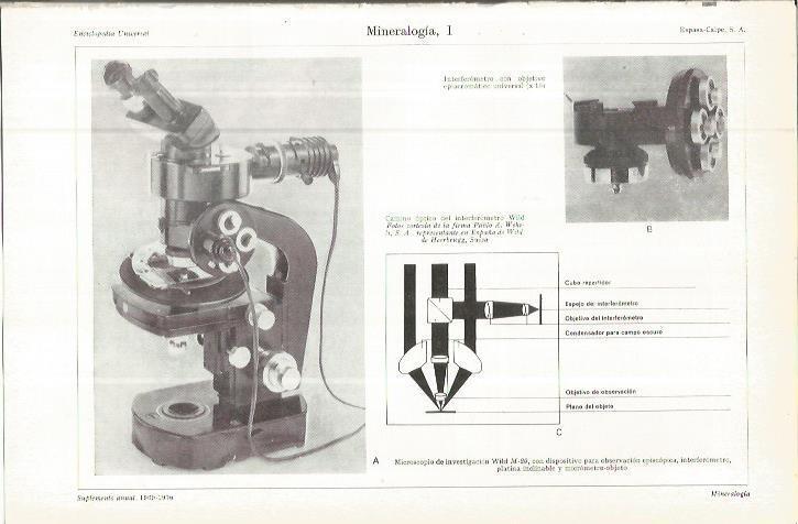 LAMINA ESPASA 36623: Microscopio Wild M-20