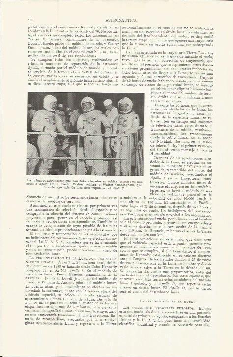 LAMINA ESPASA 36712: Los astronautas del Apolo 7