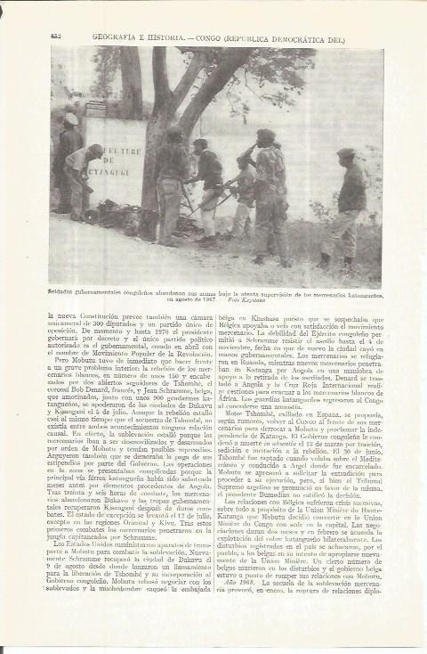 LAMINA ESPASA 36738: Soldados del Congo abandonan sus armas