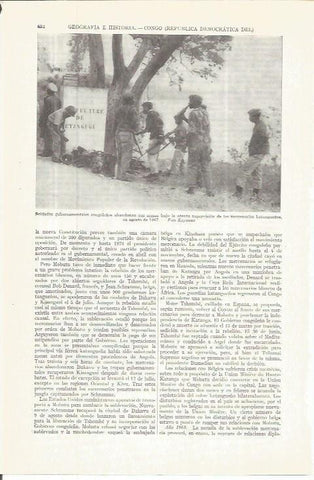 LAMINA ESPASA 36738: Soldados del Congo abandonan sus armas
