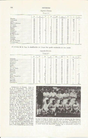 LAMINA ESPASA 36729: Final de la Copa de España de 1968