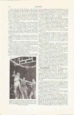 LAMINA ESPASA 36726: Final de la Copa de Europa de Baloncesto en 1968