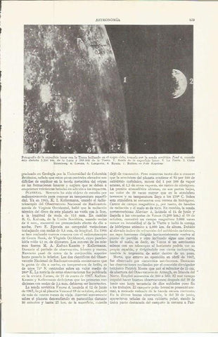 LAMINA ESPASA 36715: Fotografia de la Luna y la Tierra