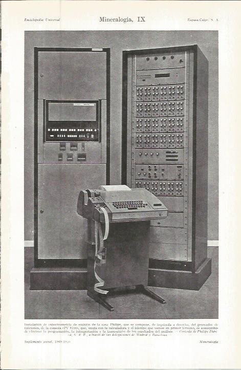LAMINA ESPASA 36630: Espectometro de la marca Philips